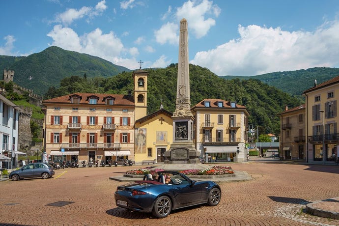 Piazza Indipendenza in Bellinzona