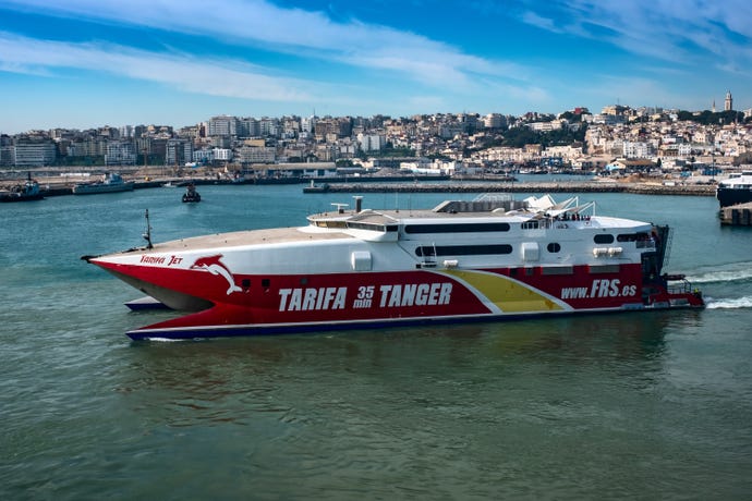 Fast Ferry to Tangier
