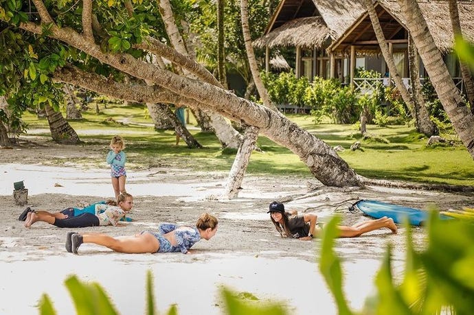 Surf classes for your kiddos. Photo credit: Instagram @aljosarebolj_photographer