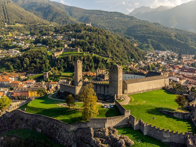 Castelgrande in Bellinzona