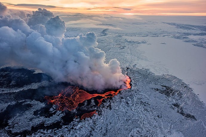 There is no better place to see Mother Nature's hands at work than Iceland
