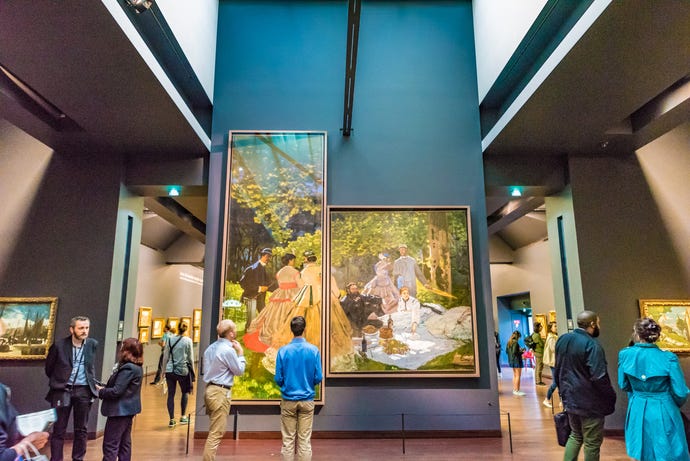 Walk among the impressionist masterpieces at the Musée d'Orsay
