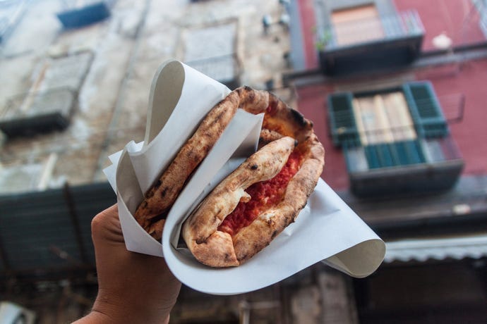 Naples street food
