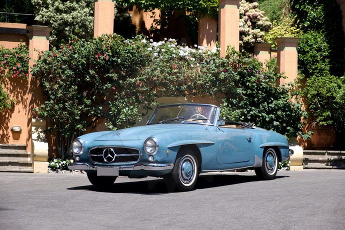 Your Mercedes Benz SL 190
