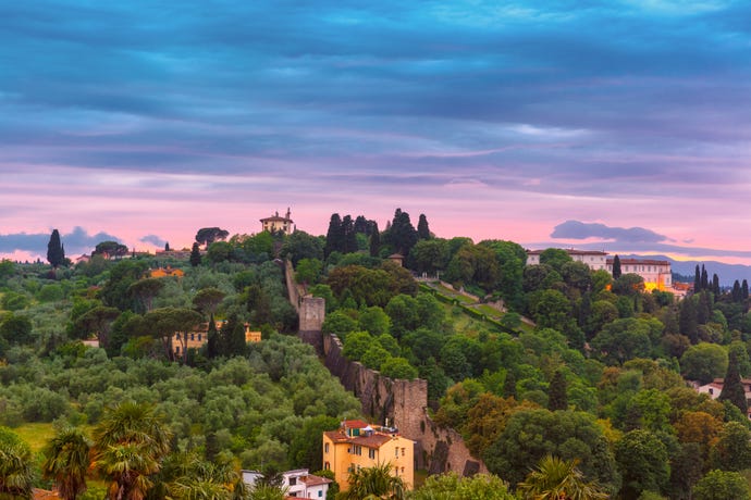 Head over to Oltrarno and see the old city fortifications
