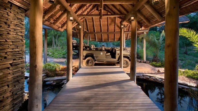 Head off on your twice-a-day safari game drives
