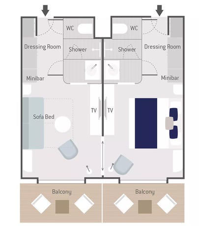 Suite Floorplan
