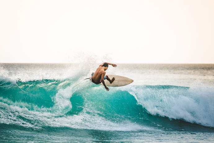 Uluwatu is a surfer's haven
