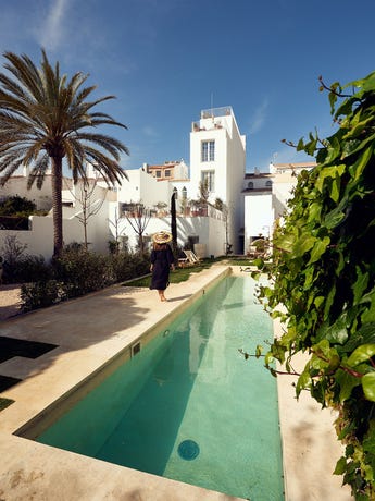 Pool access is a rare gem in the city center