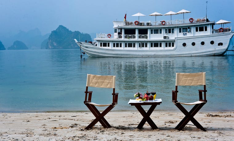 Enjoy a picnic meal on the beach
