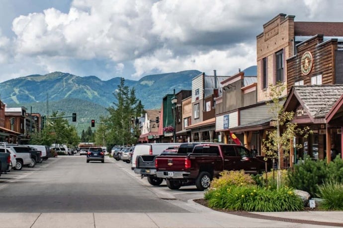 Downtown Whitefish
