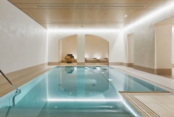 The spa at Hotel Kamp
