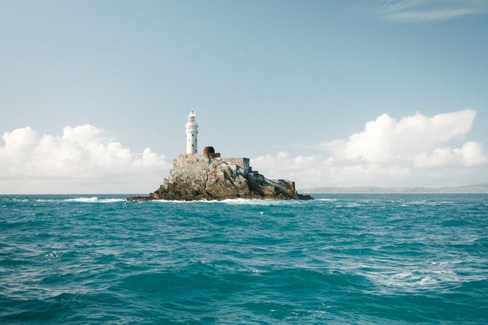 Fastnet Lighthouse – a final glimpse of the homeland for many Irish emigrants