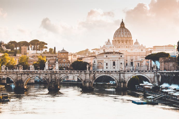 Vatican City at dawn
