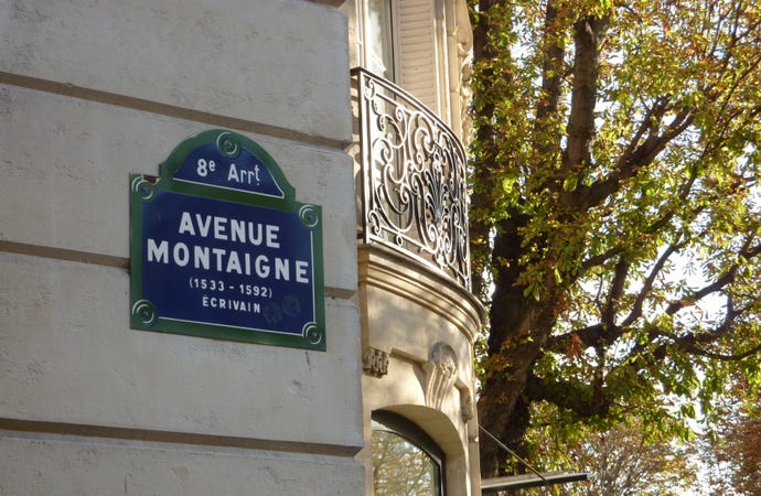 Peruse the shops of Avenue Montaigne with a personal shopper
