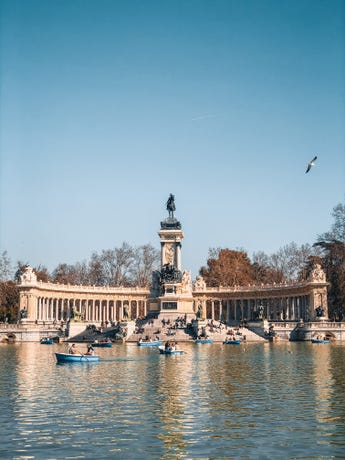 The iconic Retiro Park
