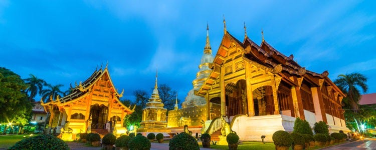 Wat Phra Singh in Chiang Mai
