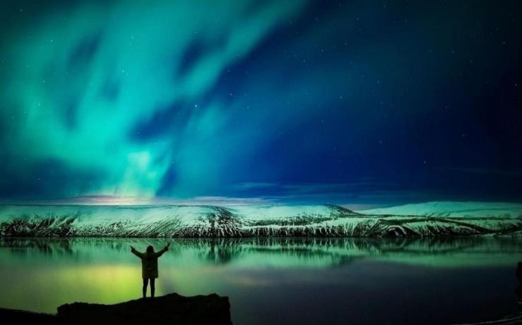 Watch as the Northern Lights dance in the skies above
