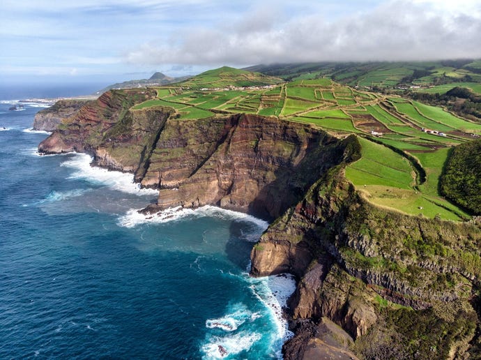 The Azores Islands feel a world away from your usual home office