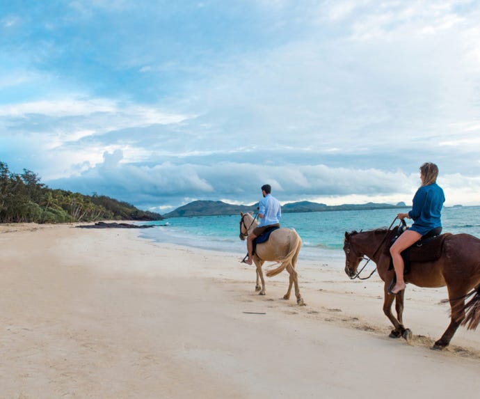 Beach riding
