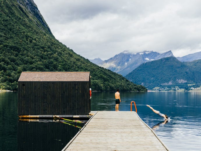 Fjord sauna
