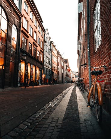 Explore the cobbled streets of Copenhagen
