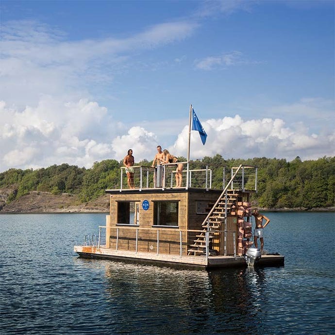 Floating Sauna
