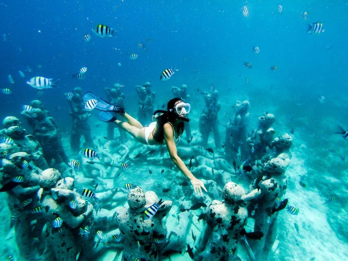 Snorkeling in Belize
