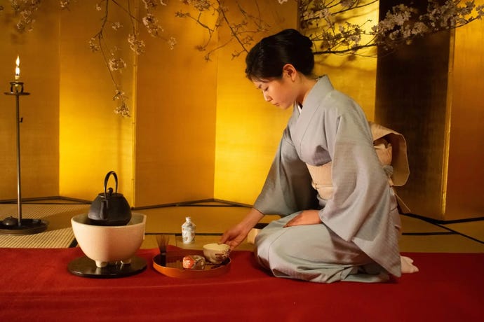 Private tea ceremony
