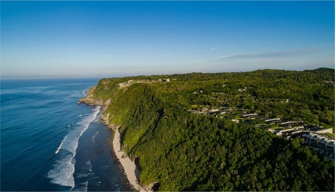 The cliffs of Uluwatu
