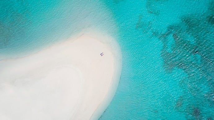 Enjoy a romantic moment on Baha Mar's private island, Long Cay