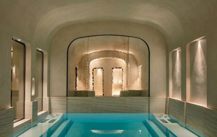 The spa
